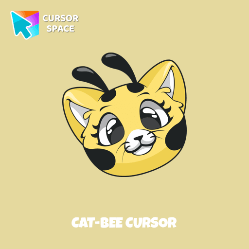 Cat-Bee cursor arrow cursor